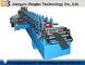 Steel Tile Roll Forming Machine 18 Groups Rollers / Hydraulic Control System for Fencing